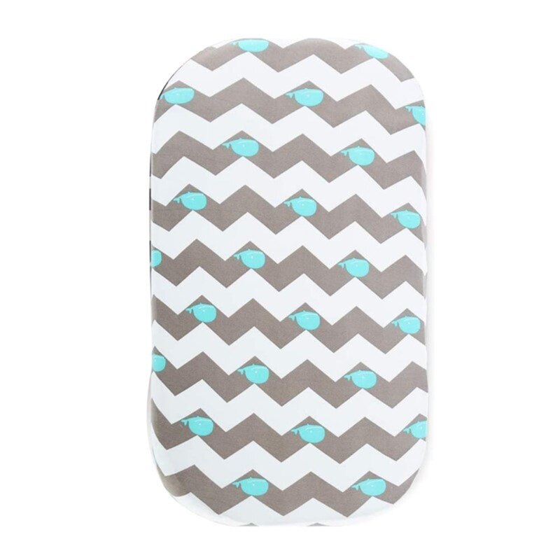 40JC Baby Mozes Mand Vel Afdrukken Wieg Zorg Veranderende Tafel Pad Matras Protector: 2