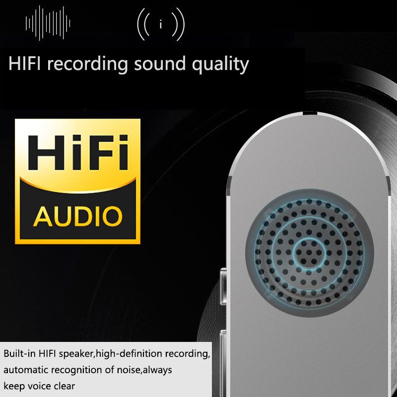 Mini Bluetooth Smart Voice Translator HiFi Portable Real-Time 68 Multi-Language Speech Interactive Translator For Android IOS