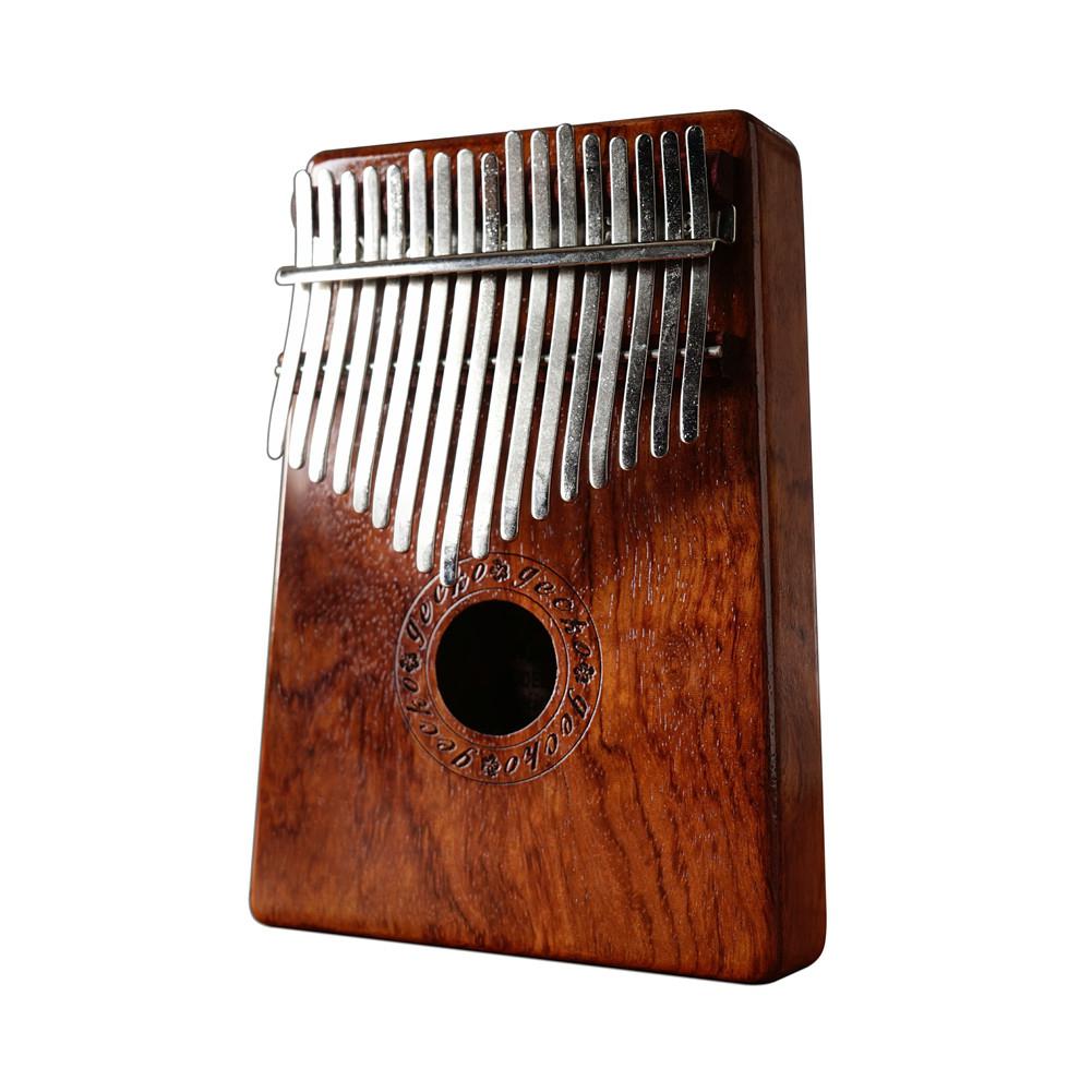 17 Keys Kalimba Rosewood Portable Thumb Piano Mbira Sanza with Box Bag Tuner Hammer Thumb Piano keyboard Musical Instruments