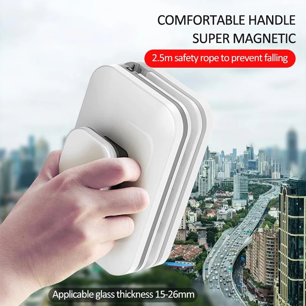 Magnetic Window Cleaner Strong Magnet Double Sided Glass Wiper For Home Window Cleaning Tools Household Glass Magnetic Brushes