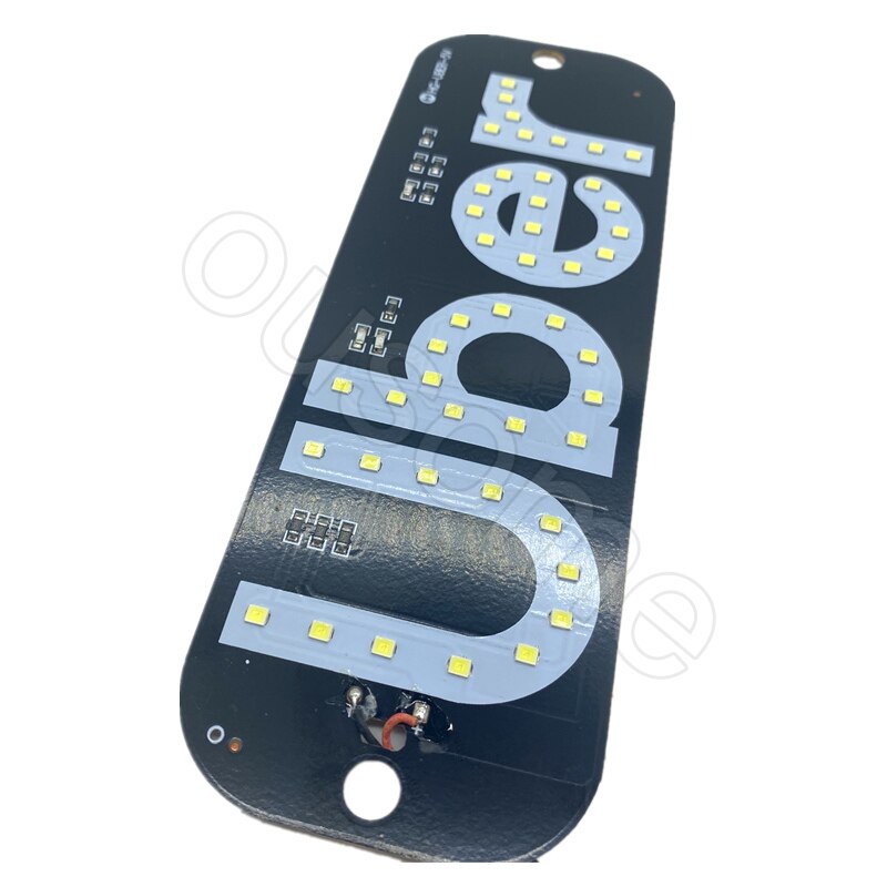indicador LED para Taxi, para coche, Panel de luz de señal, luz de advertencia, rojo, blanco, azul, verde, USB con interruptor, baliza de succión, luz Uber