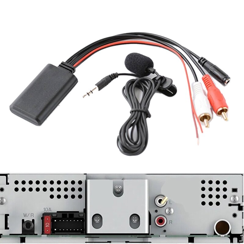 Car Bluetooth AUX Receiver Module Bluetooth Adapter Universal for Alpine Pioneer Cables Adapters