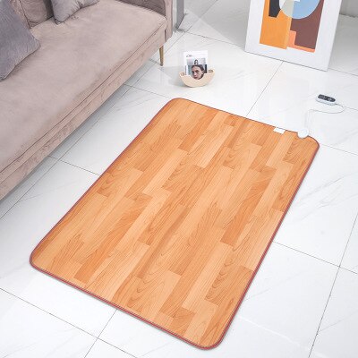 Chauffe-pieds tapis chauffant électrique bureau pieds chauds Thermostat coussin chauffant maison tapis de sol chauffant 50x30cm