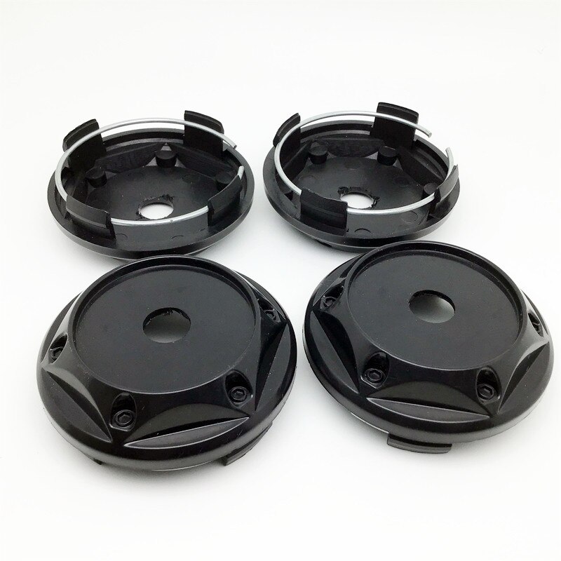 4 Stuks 68Mm Geen Logo Auto Wiel Center Hub Caps Voor W Werk Enkel Vossen Oz Stralen Racing Wheel velgen Fit 45Mm Platte Sticker