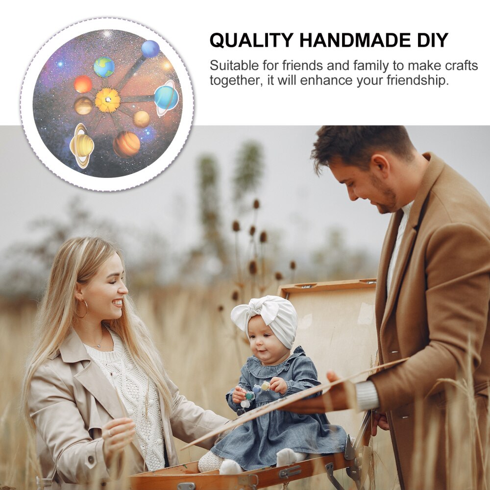 2 Sets Paper Art Kit Material Bag DIY Material for Wall School Children Festival