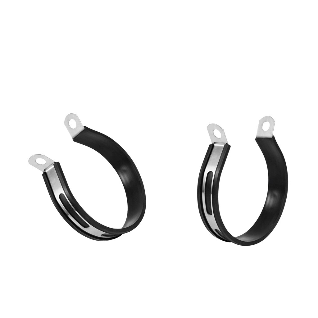 2x zacisk robić rury wydechowej klip silnika motocykl rura wydechowa stalowy uchwyt montażowy