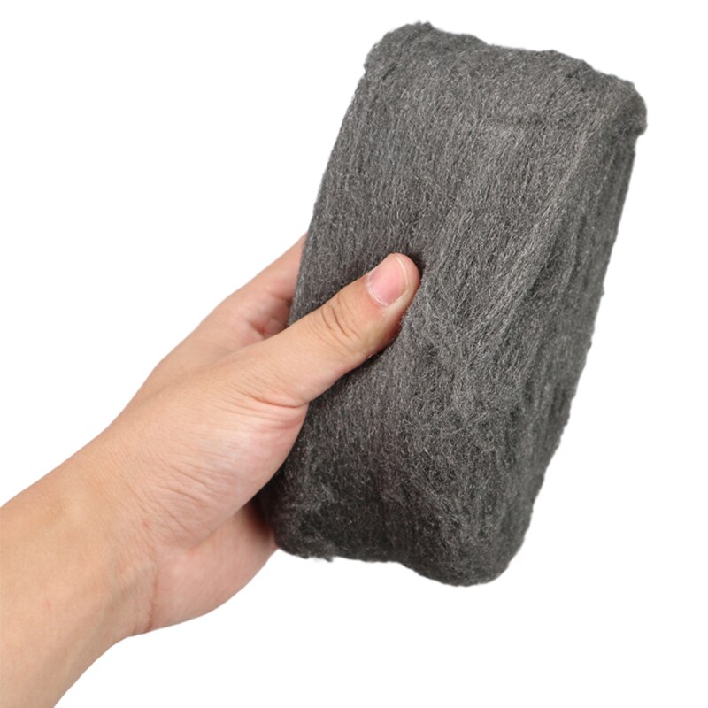 Bærbar ståltråd ull klasse 0000 til polering rengjøringe fjerning av fjerner tørke mikrofiber myke poleringskluter bilhåndkle