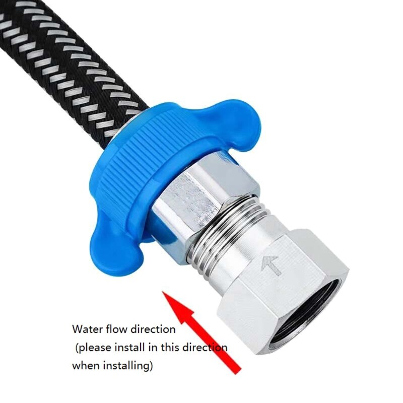 4-Points Threaded Check Valve Multi-purpose One Way Non-return Check Valve