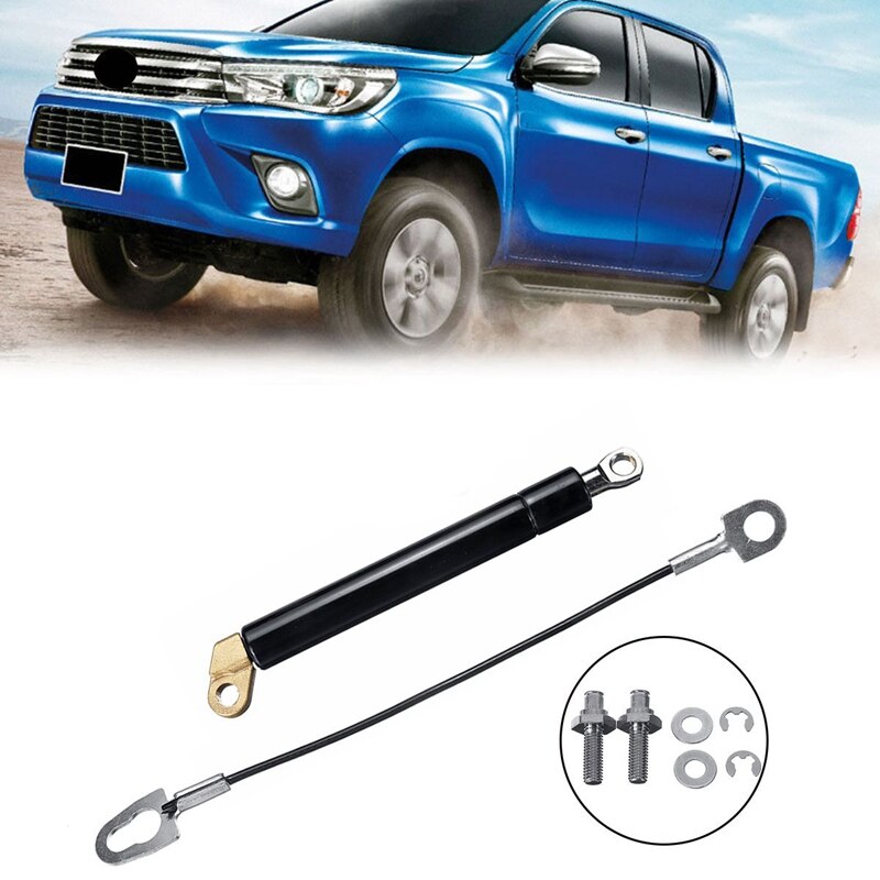 1 stk bageste bagklap langsom støddæmper fjederben støddæmper gasfjeder til toyota hilux revo  m70 m80
