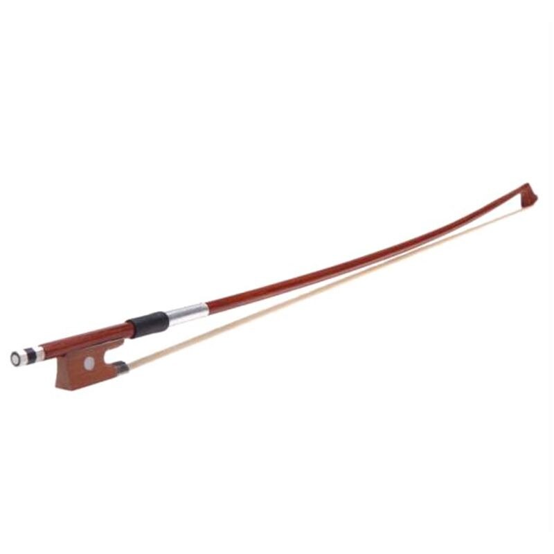 -Ebony Frog Violin Bow, 1/8 Size