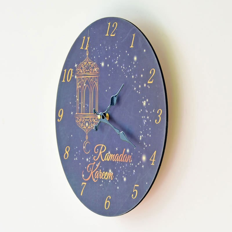Muslim Islamic Electronic Clock Frameless Drawing Clock Craft Clock 0896 Clocks Wall Home Decor Digital Wall Clock
