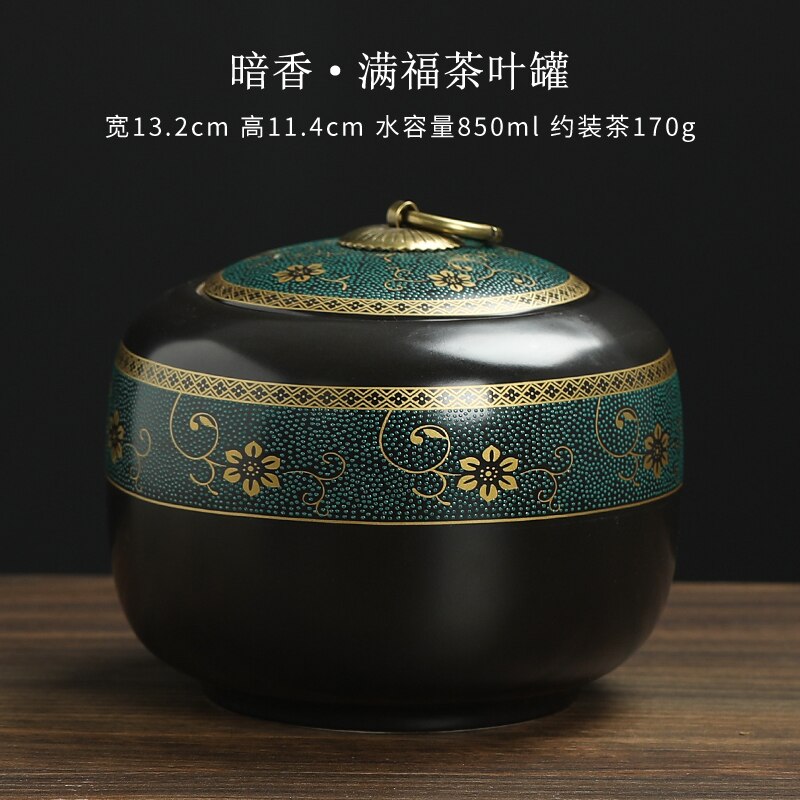 Pot à Thé Vintage En Céramique - Style Chinois, Hermétique, Couleur Bleu Clair (plusieurs Tailles)