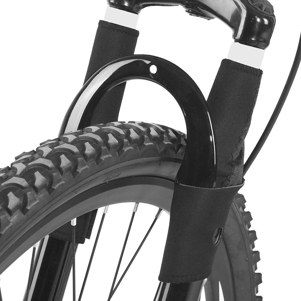 1 Pair Bicycle Frame Chain Protector Cycling MTB Bike Front Fork Protective Pad Guard Wrap Cover Set Bicycle Accessories