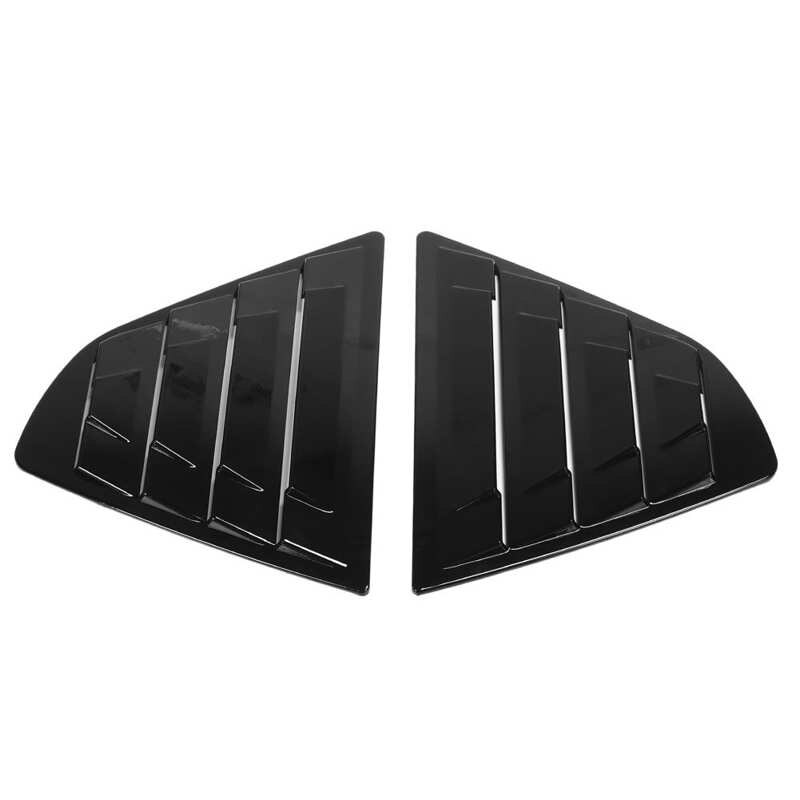 Air Vent Side Blinds /Set High Class Premium ABS Rear Side Window Louver for Car