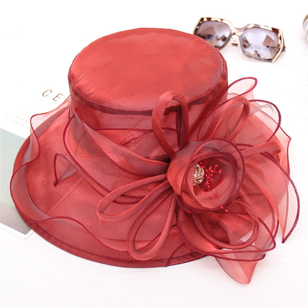 Pink Brides Hats Church Kentucky Daily Cap Fascinator Bridal Tea Party Wedding Hat Ladies Womens Hat