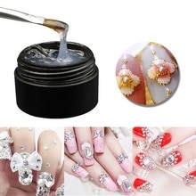 Colle Super collante à paillettes, Gel UV 8ml, Nail Art, strass, bijou, accessoire de décoration, Gel adhésif pour ongles, Offres Spéciales