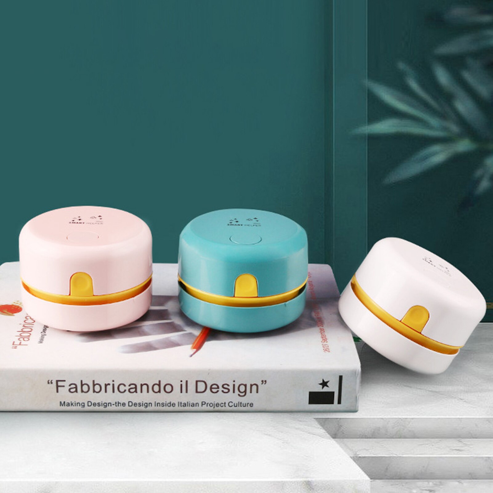 Desk Mini Vacuum Cleaner Cordless Desktop Vacuum Desk Dust Cleaner Crumb Sweeper Handheld 360º Rotatable Cute Vacuum