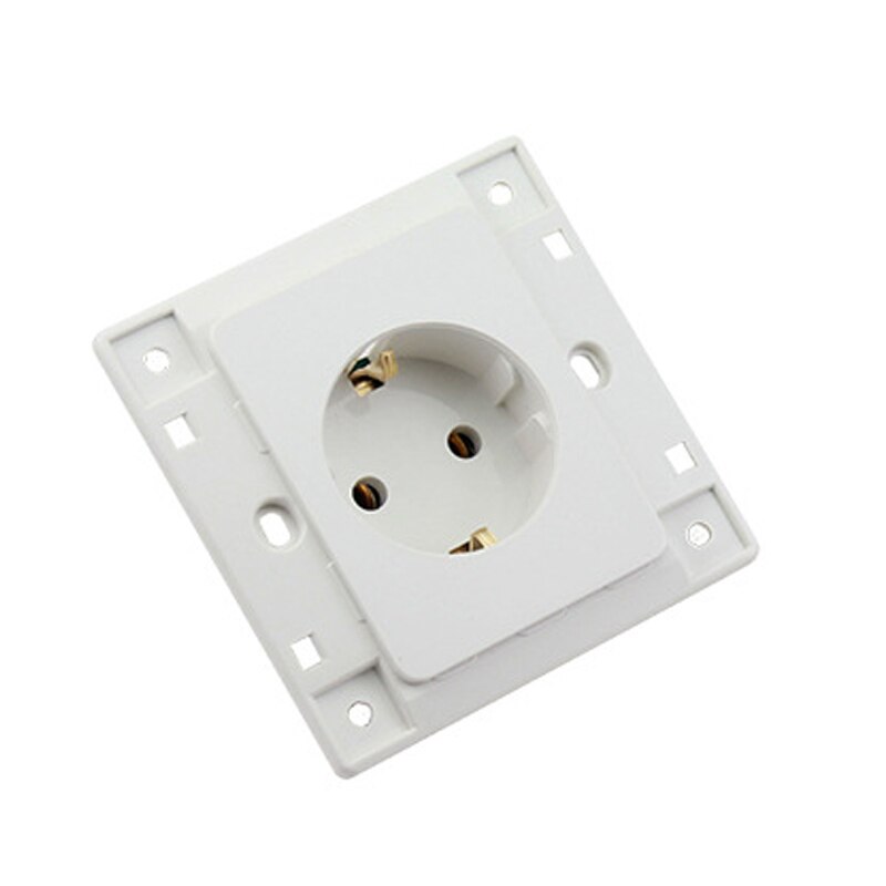 EU Wall Socket European Standard Power socket Wall Outlet 16A 86Type Germany Standard Wall Charger PC Panel Kitchen Plug Sockets