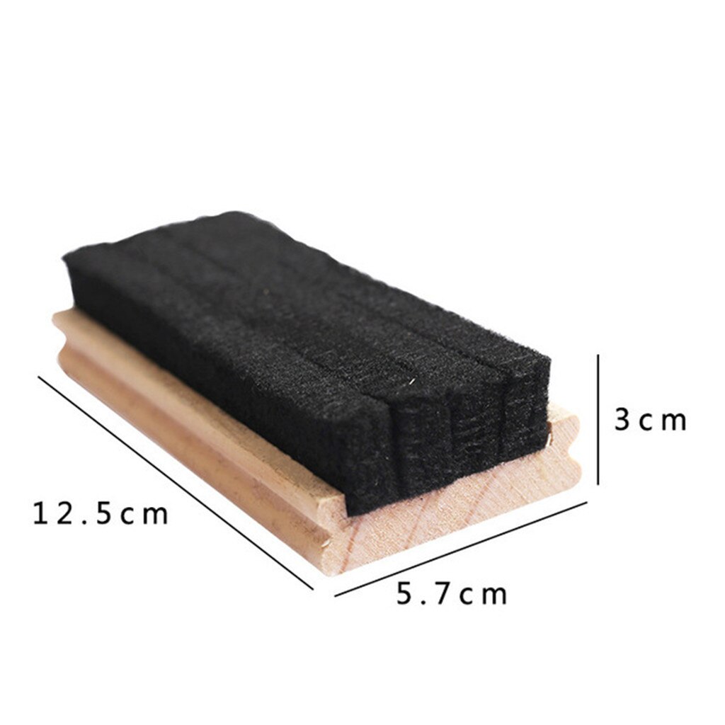Wooden blackboard eraser chalk large wool felt whiteboard erase teaching blackboard eraser easy to wipe without trace #jew
