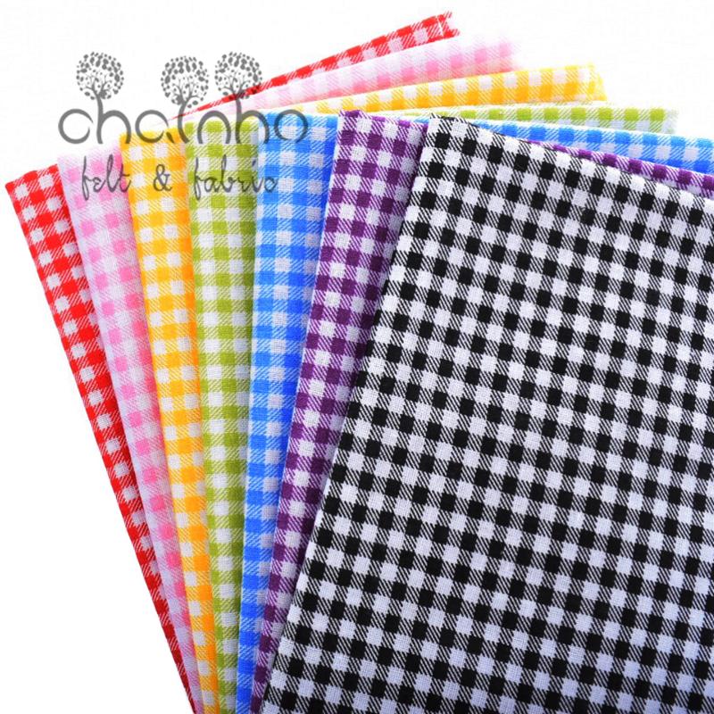 Dunne katoenen stof fat quarters tilda doek quilten scrapbooking patchwork stoffen patroon 7 stuks ripstop serie  bc 50*50cm