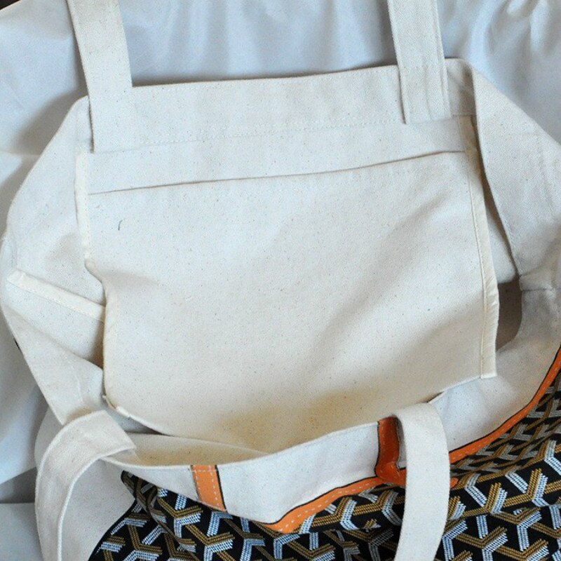 Rétro impression sac à main chien dents grande capacité unique épaule femme toile sac canaux sacs à main simplicité