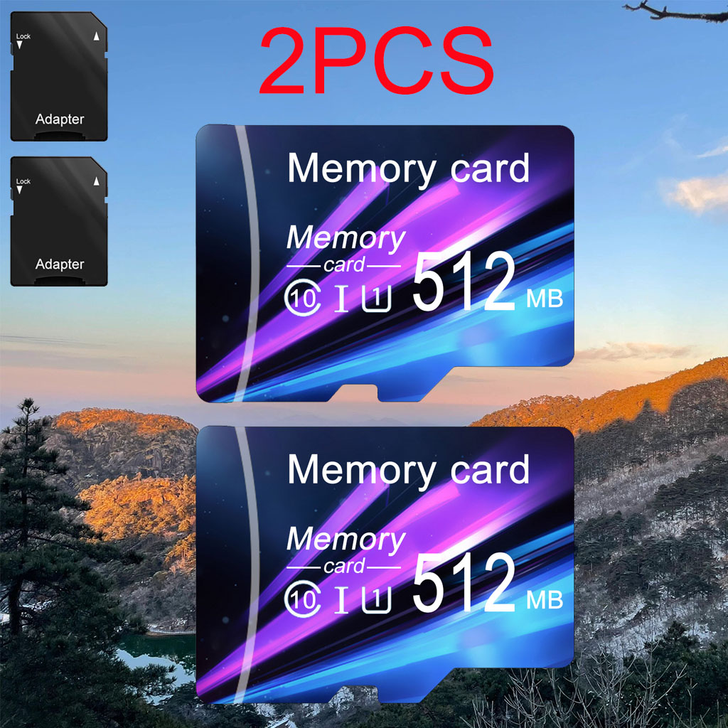 2 szt. Karta pamięci mała pojemność 128M 256M 512M karta TF do CCTV lub kamery klasa 10 szybka karta pamięci: 400 GB