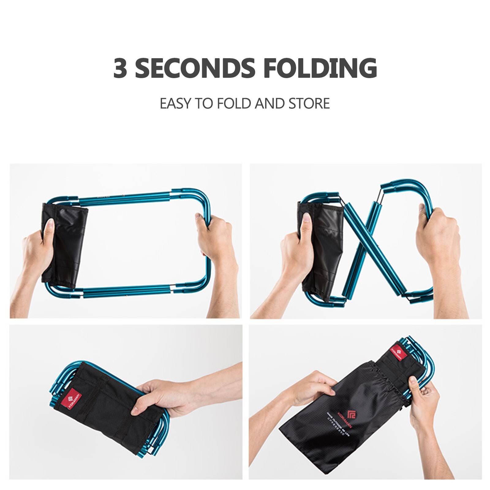 Folding Small Bench Stool Portable Outdoor Ultra Light Train Travel Picnic Camping Fishing Beach Chair Outdoor Garden Furniture