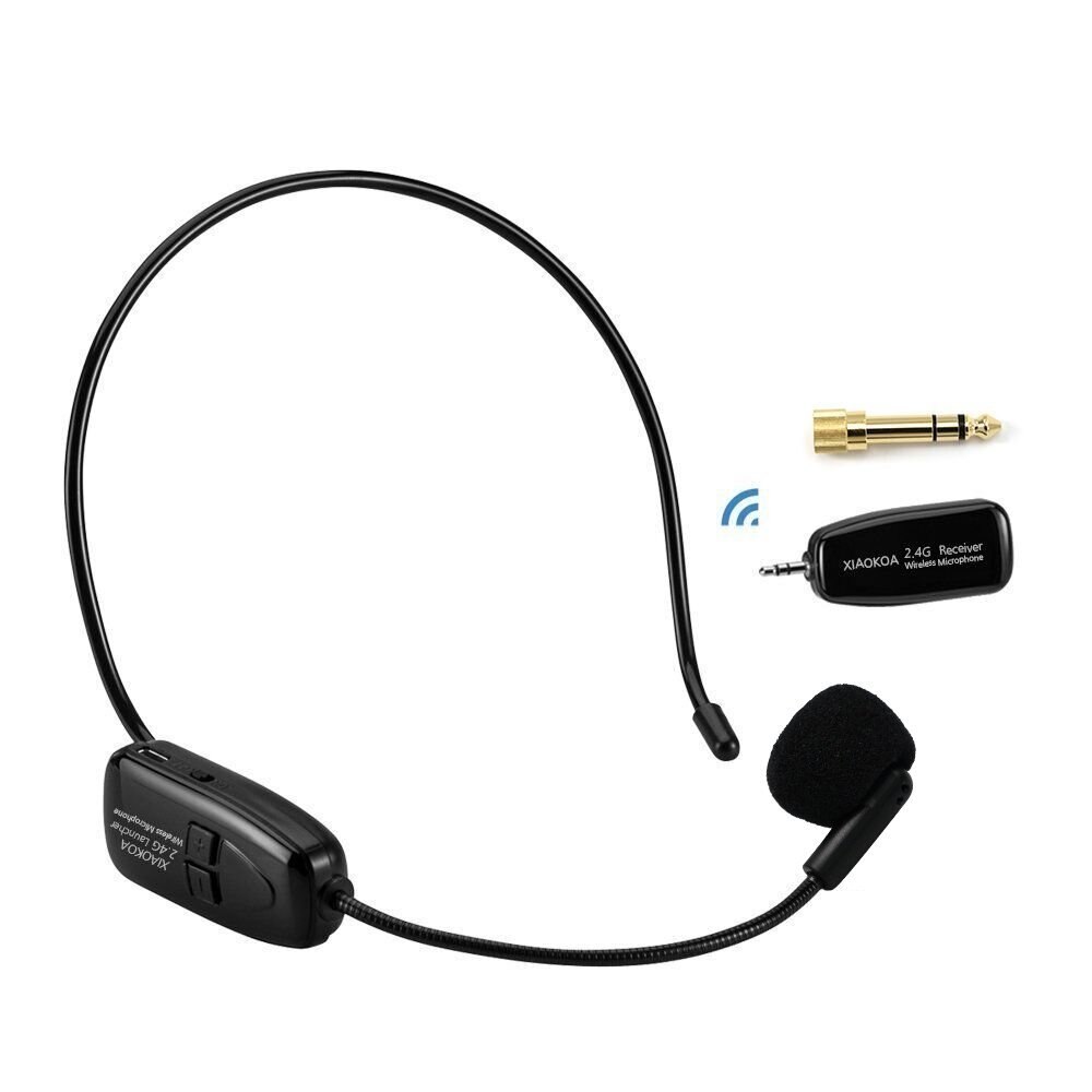 2.4G Wireless Lavalier Microphone for Voice Amplifier and Recording Shirt Mic for iPhone Camera PC Laptop for Teachers, Louder S: n80