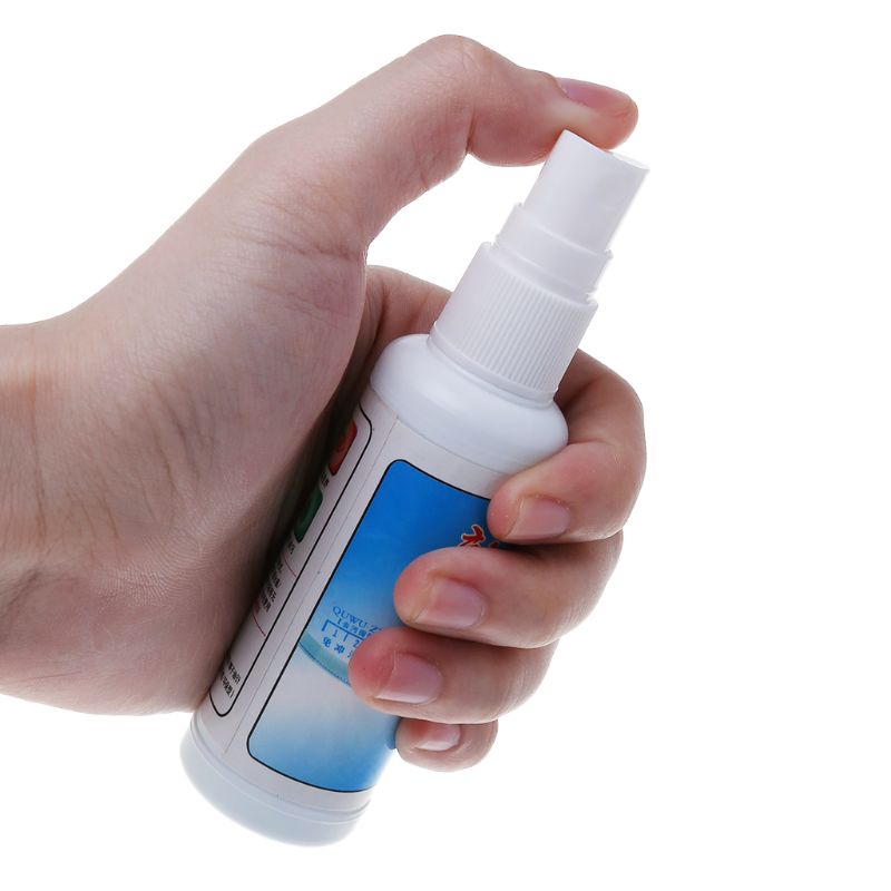 50ml 50ml gafas limpiador de lente limpia de líquido de la pantalla del teléfono de limpieza Anti niebla vapor polvo portátil gafas