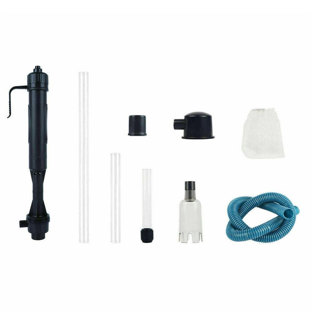 Aquarium Fish Tank Cleaner Pump Set Pump Cleaning Tools Change Cleaner Changer Water Water Gravel Siphon Electric Aquarium U7P1