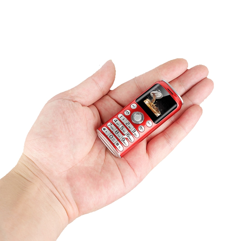 Mini mobiele telefoon kleine mobiele telefoons dual sim  mp3 bluetooth dialer studententelefoon kinderspeelgoed