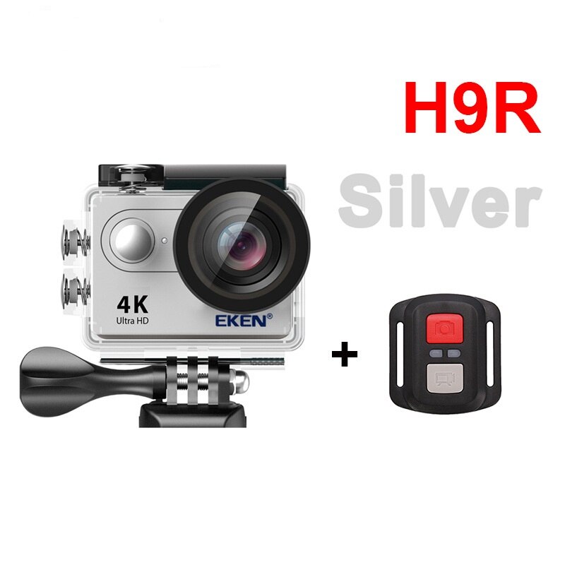 Originele Eken H9R Actie Camera Ultra Hd 4K 30fps Wifi 170D Onderwater Waterdichte Helm Video-opname Sport Cam: Zilver / Standard No TF Card