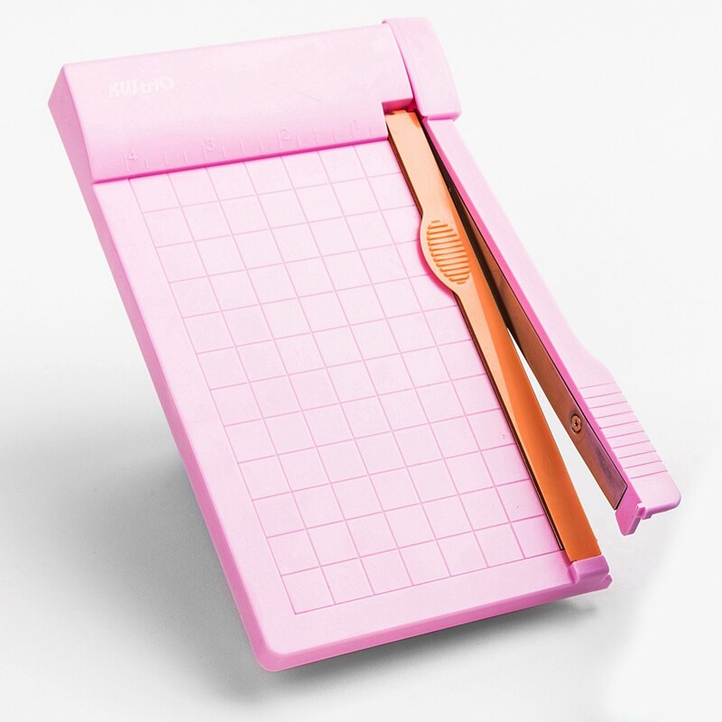 KW-TRIO Portable A5 Paper Trimmer Photo Paper Guillotine Built-in Ruler Paper Cutter Cutting Tools Machine Office Stationery