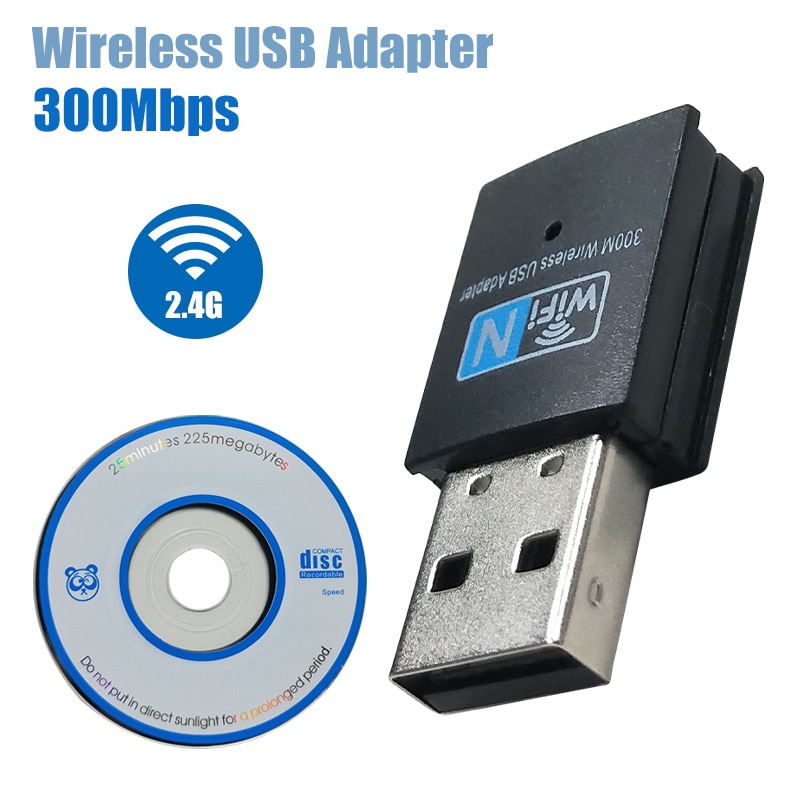 300 M Usb Wifi Adapter Ethernet Lan Draadloze 802.11n Laptop 8192EU Dongle Card Adaptador 2.4G Wi-fi Ontvanger Wifi mini Mbps