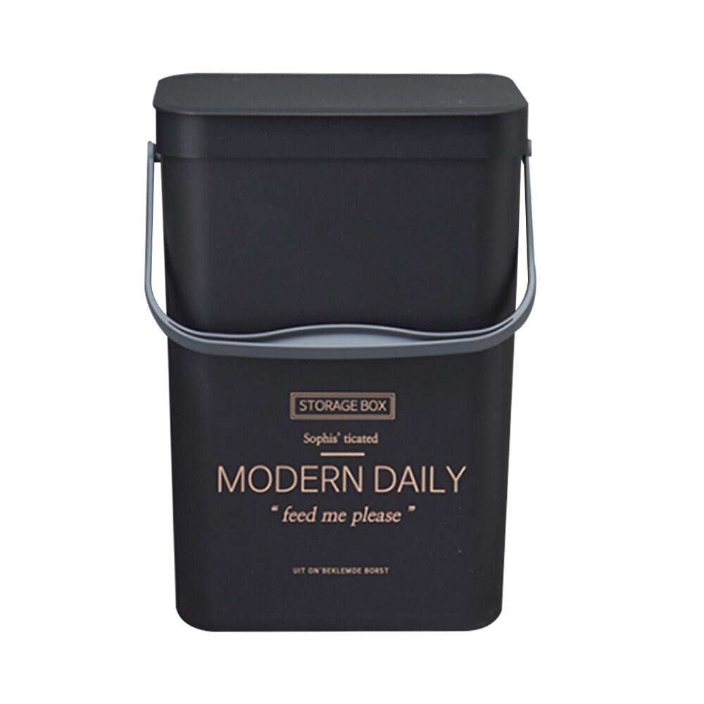 Wall Mounted Trash Can Bathroom Kitchen Waste Bin Living Room Dustbin Toilet Trash Cans Bedroom Garbage Bucket: A3