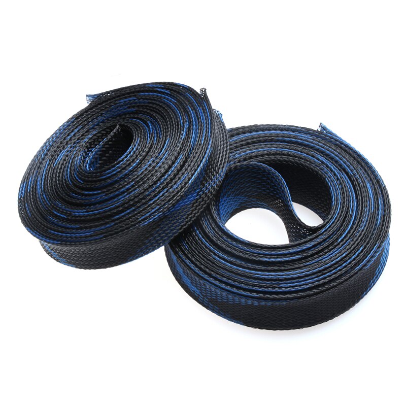 13Mm/5Mm/10Mm Pet Uitbreidbaar Gevlochten Kabel Mouw Voor Draad Bescherming Nylon Geïsoleerde Schede Gevlochten kabel Beschermhoes