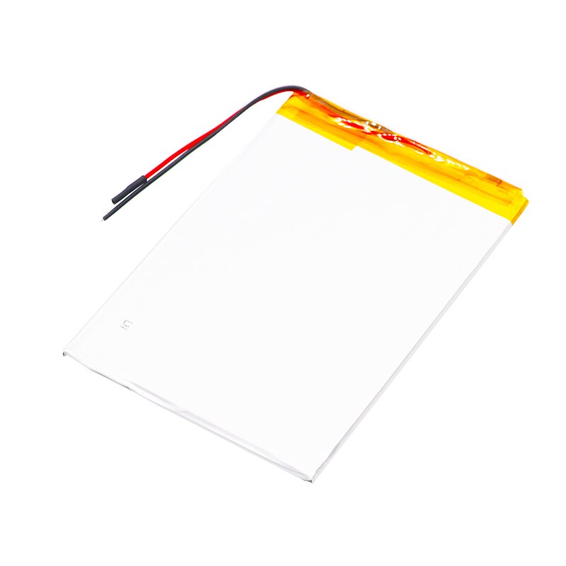 2 wire 307095 Li-polymer battery.3.7V 5000mah polymer lithium ion battery Li-ion battery for tablet pc 7 inch MP3 MP4 GPS