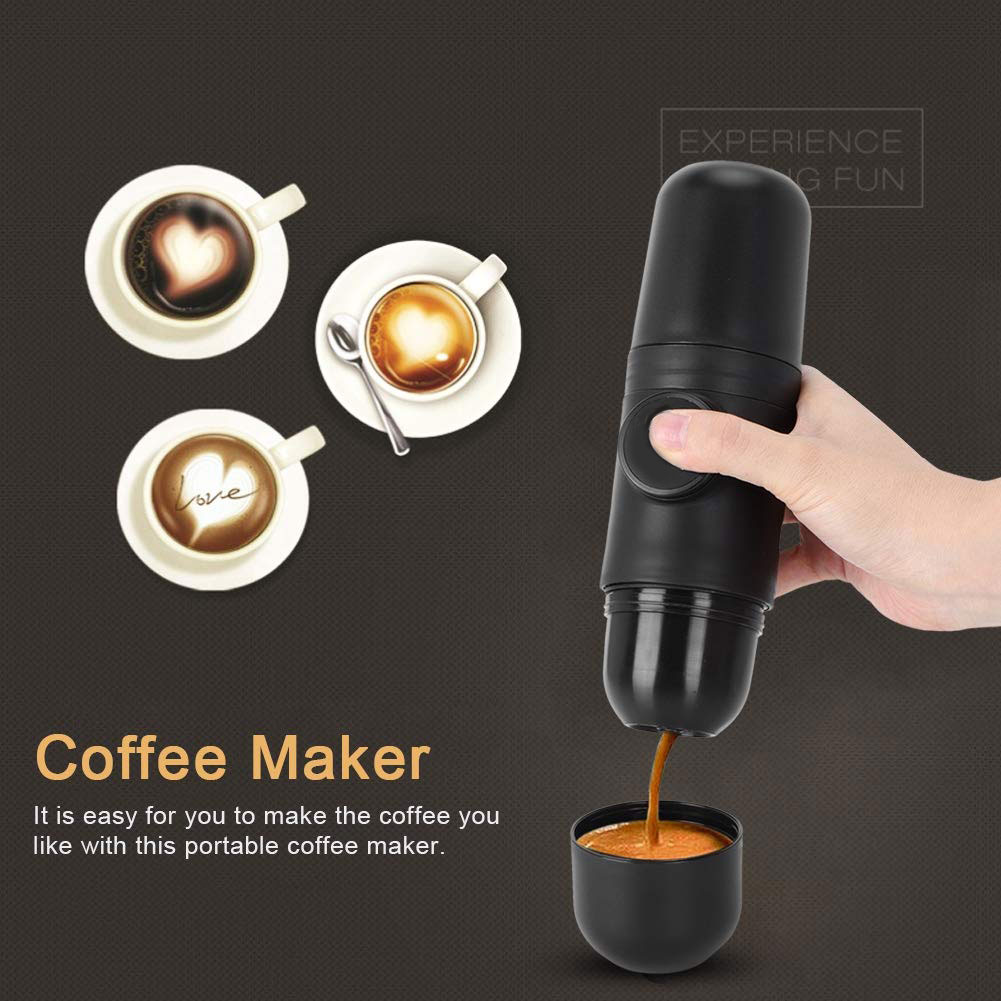 Mini Coffee Machine Handheld Coffee Maker Portable Espresso Manually handheld Coffee Machine Pressing For Home Office Travel