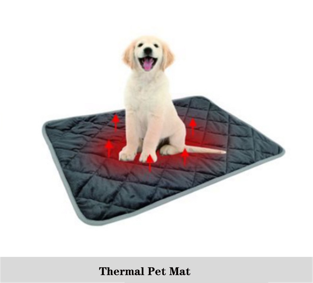 Warm Hond Mat Voor Kat Thermische Huisdier Mat Zachte Slaap Houden Warm In Winter Dekens Hond Pad Zelf Verwarming Tapijt thermische Wasbare Mat Bed