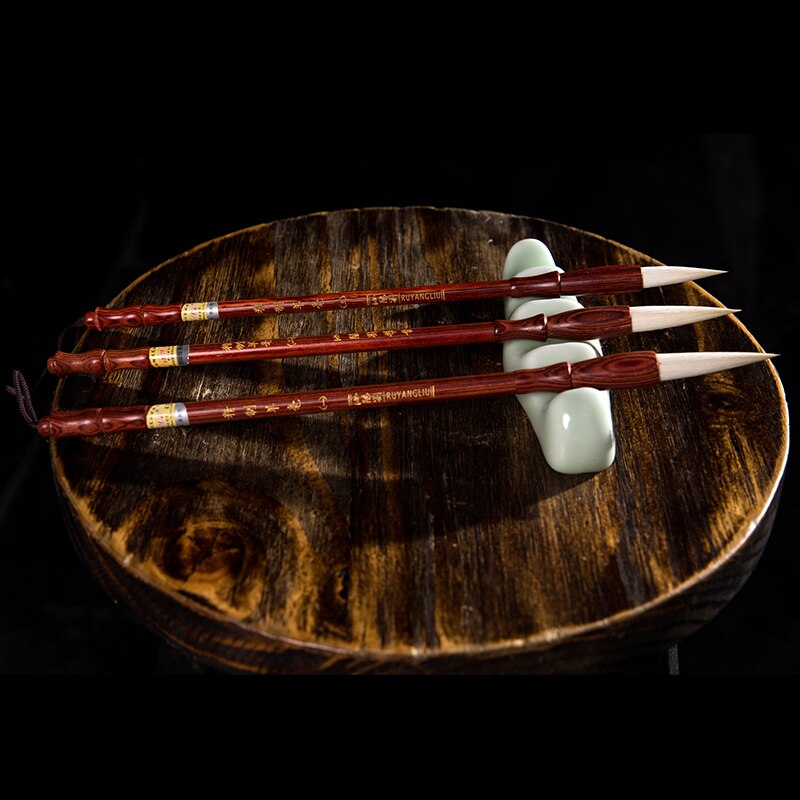 Chinese Ruyang Liu Maobi refined pure yanghao regular script cursive calligraphy adult calligraphy creation type art brush!