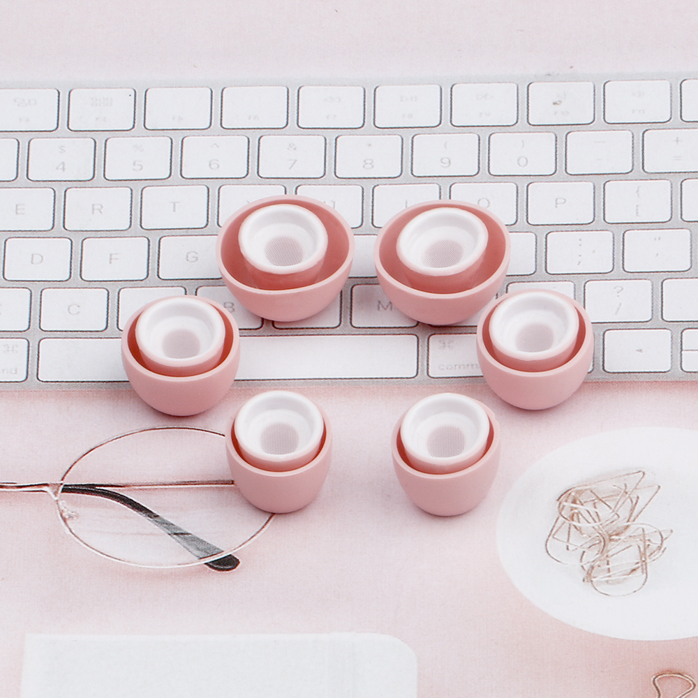 3 pares de almohadillas para los oídos para Airpods Pro, auriculares de silicona con reducción de ruido, almohadillas para los oídos, cubierta para tapones para los oídos para Airpods Pro