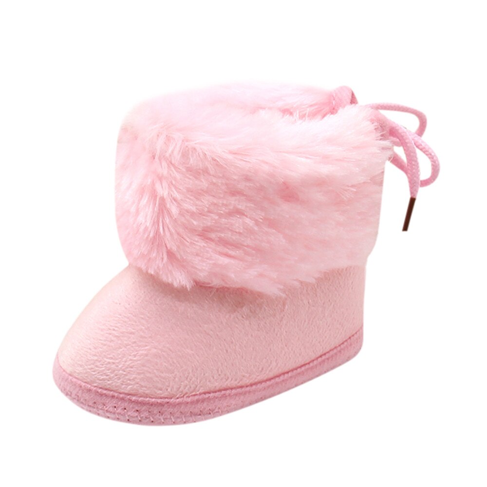 Sweet Baby Meisjes Jongens Zachte Booties Snowboots Winter Baby Peuter Laarzen Warming Bandage Schoenen botas mujer invierno @ 25: B / 3