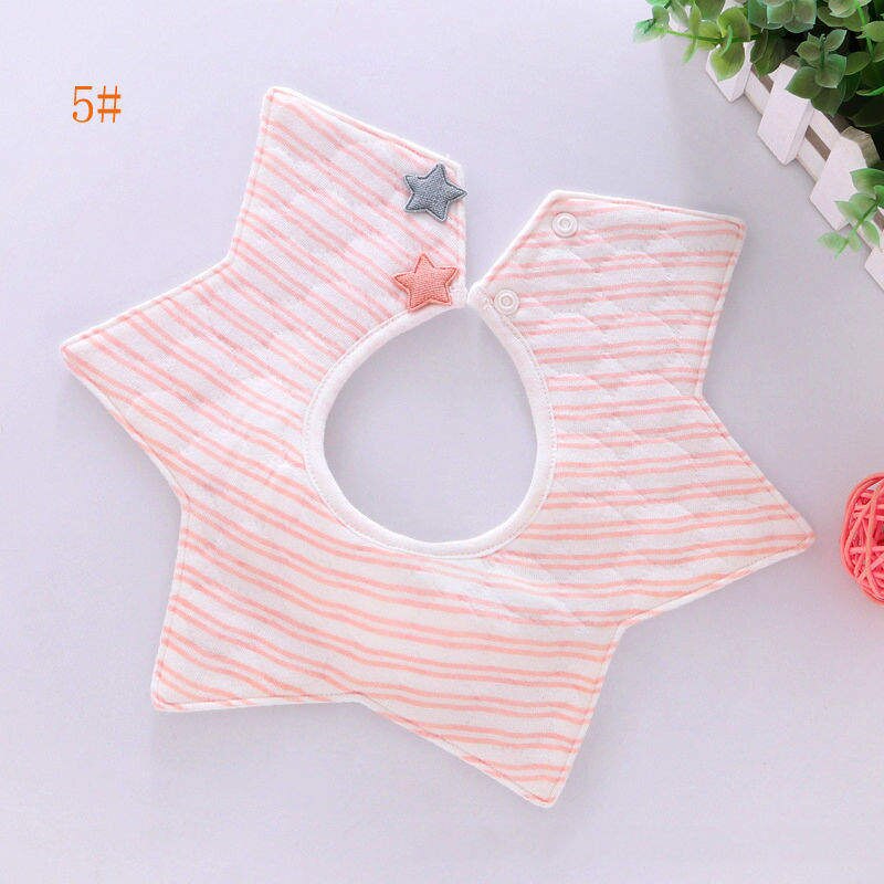 Balleenshiny, Baberos para bebés para niñas, material de algodón para bebés, bufanda impermeable para bebés, Collar de comida a presión, baberos, accesorios para bebés