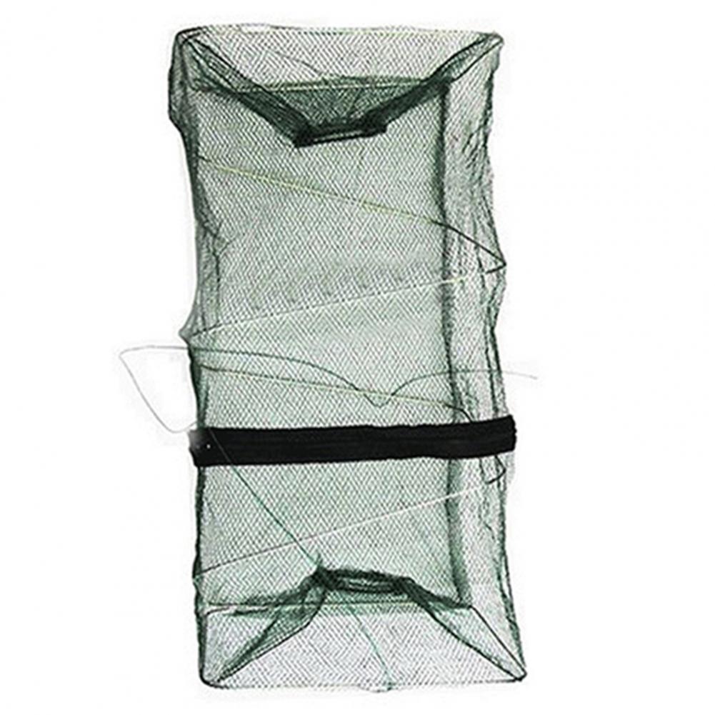 Netto Kooi Opvouwbare Vis Crawdad Minnow Visaas Trap Cast Dip Garnalen Mand: Default Title