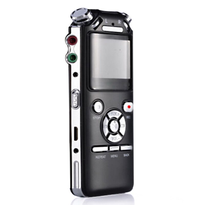 Digitale Voice Recorder Pen Draagbare Stereo Hi-Fi Audio MP3 Speler Mini Lossless Kleur Display Activated Sound Dictafoon Opnemen