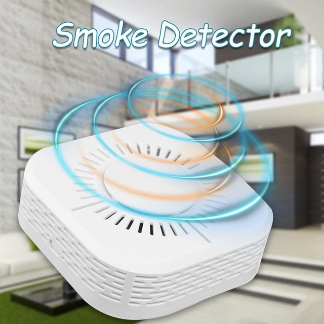 433 mhz røgdetektor trådløs røgbrandalarm sensor beskyttelse til hjemmets sikkerhed alarmsystem arbejde med 433.92 rf bro
