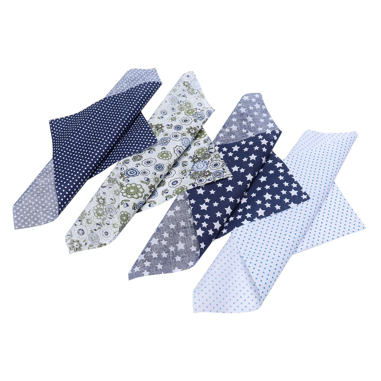 7PCS/Set 25 * 25cm Mixed Printing Floral Fabrics for Patchwork Sewing Materials Quilting Scrapbooking Cotton Cloth