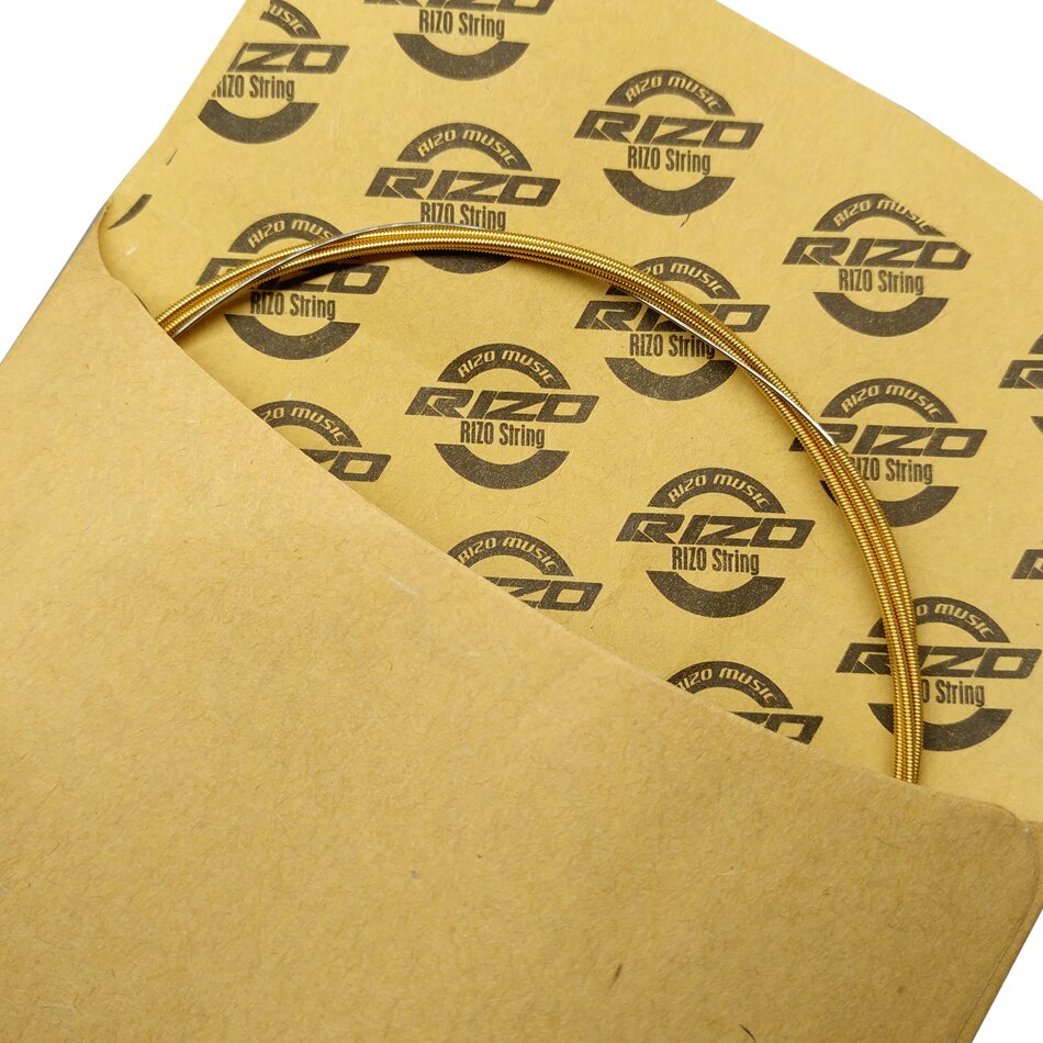 RIZO Acoustic Guitar Strings A Set 1st-6th Guitarra Strings 85/15 Bronze Korea-Made Hexangular Steel Core