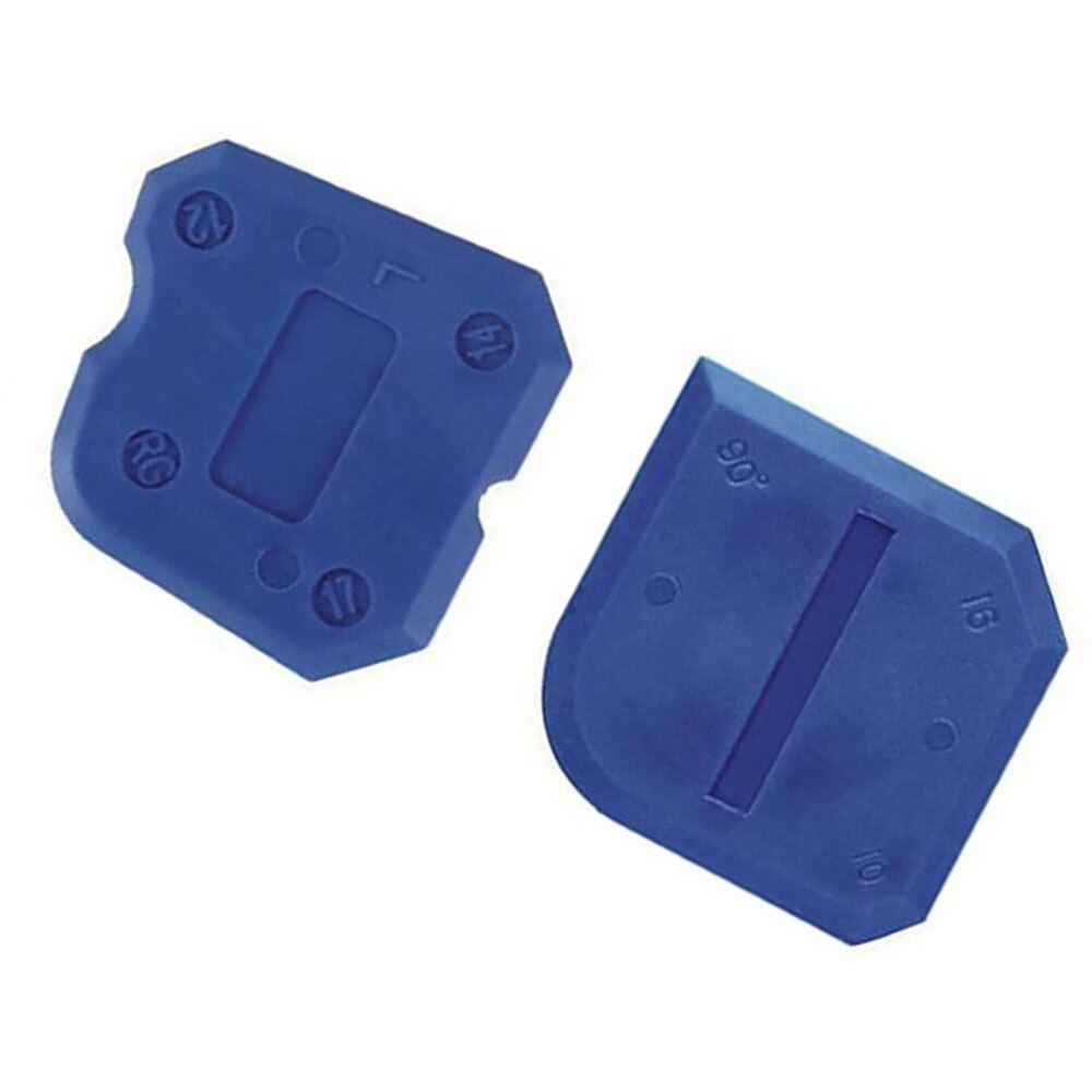 6pcs Replacement Fugi Grouting & Silicone Profiling & Applicator Scraper Tool Sealant Spreader Spatula Scraper Edge Repair Tools