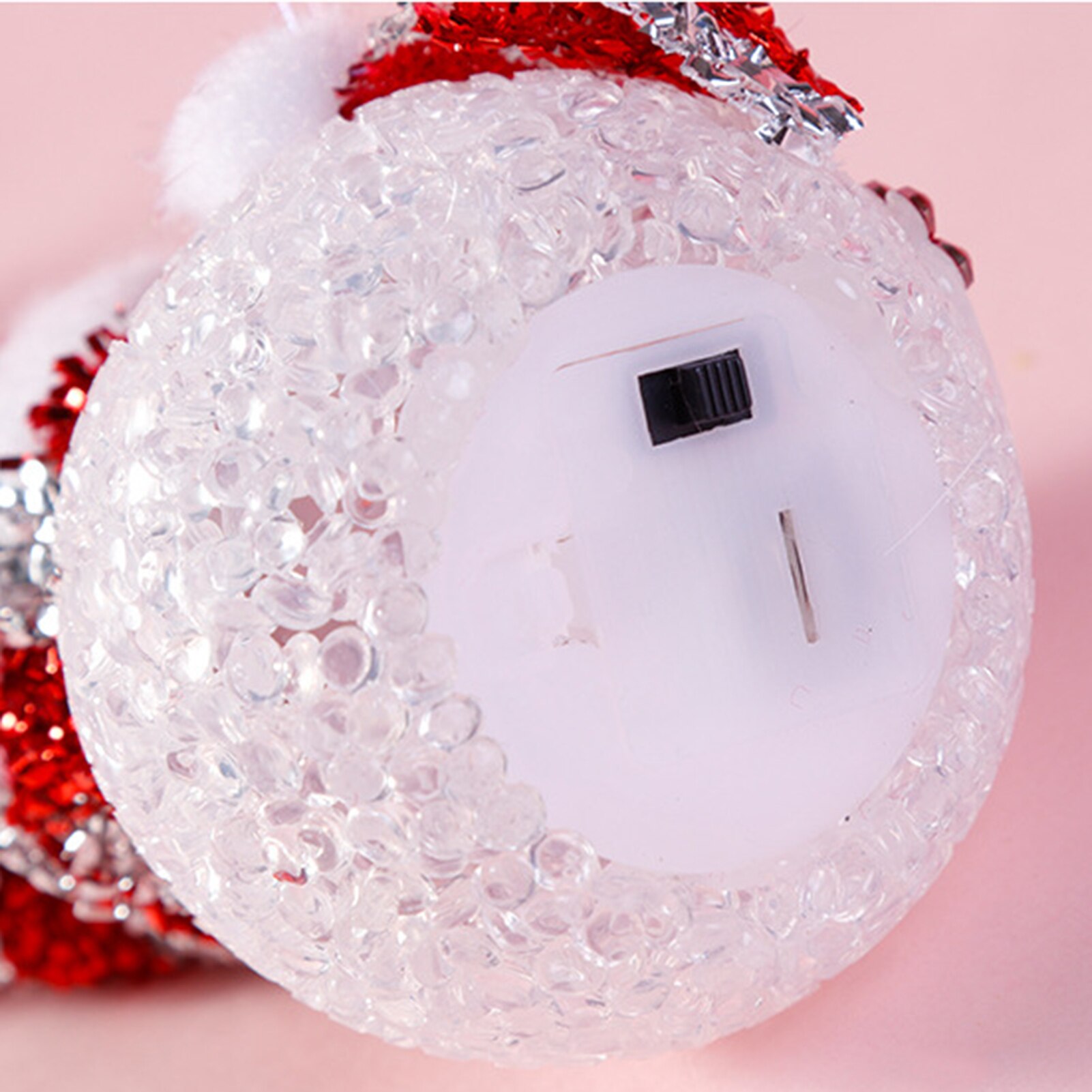 Strass Sneeuwman Met Kleurrijke Hoed Nachtlampje Kerstcadeaus Decoraties Kids Educatief Speelgoed Voor Kinderen